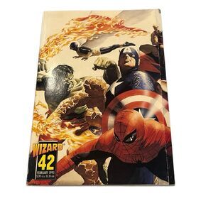 Wizard Guide to Comic Books Magazine #42 February 1995 with Bad Girls Poster